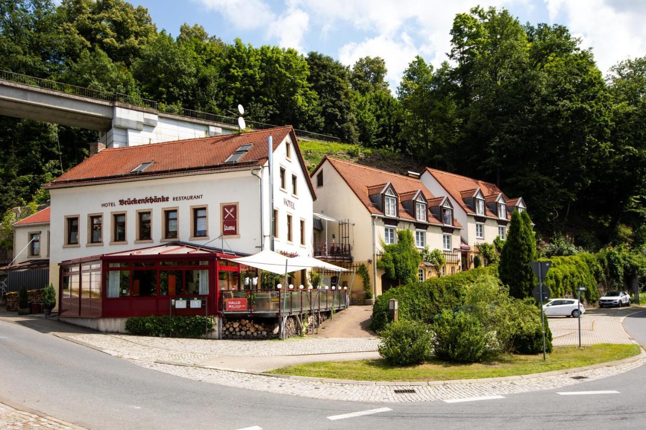 Hotel Brueckenschaenke เซบนิทซ์ ภายนอก รูปภาพ
