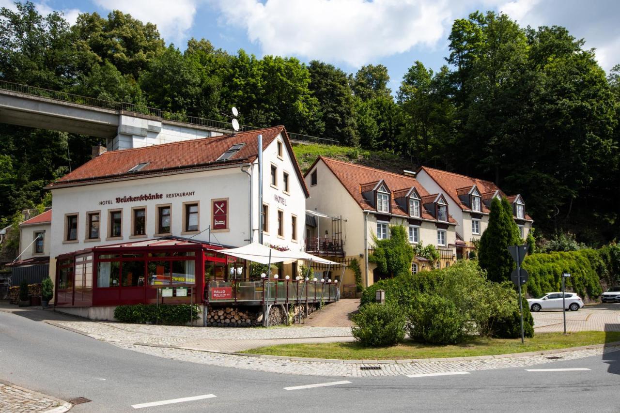 Hotel Brueckenschaenke เซบนิทซ์ ภายนอก รูปภาพ