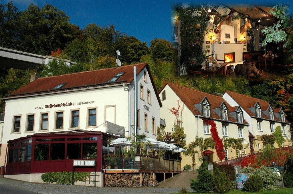 Hotel Brueckenschaenke เซบนิทซ์ ภายนอก รูปภาพ